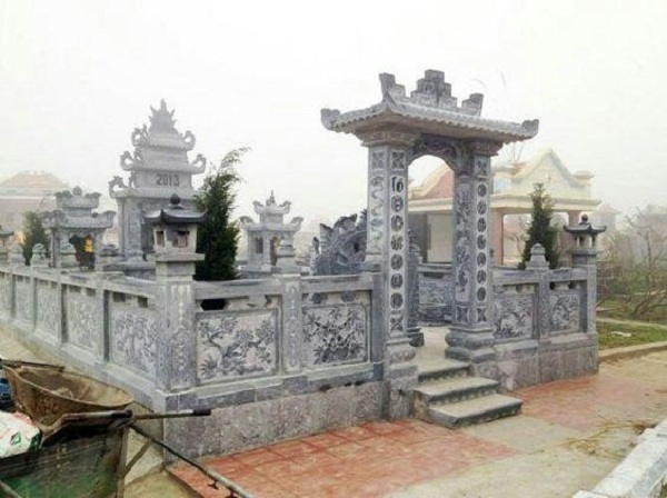 Một mẫu lăng mộ đẹp giá rẻ tại Ninh Bình